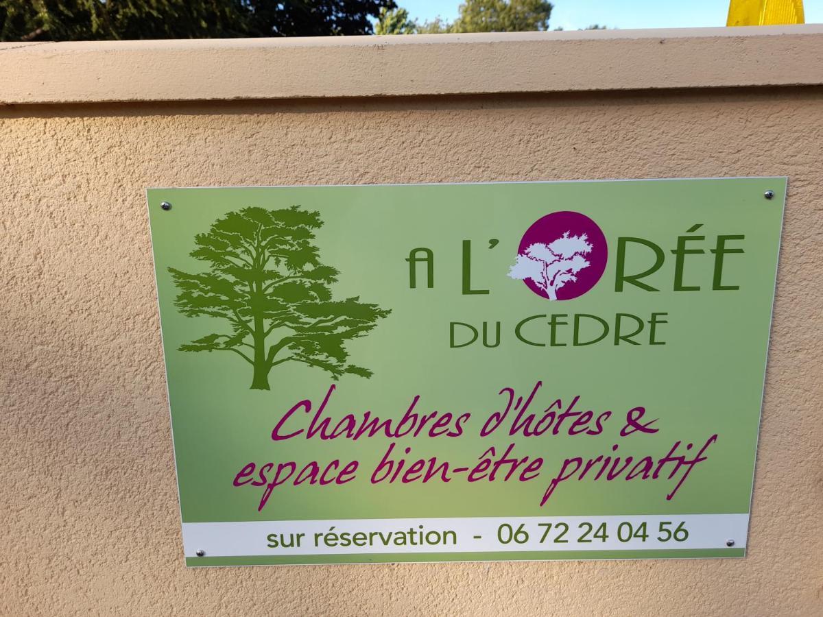 A L'Oree Du Cedre Ξενοδοχείο Pouzauges Εξωτερικό φωτογραφία